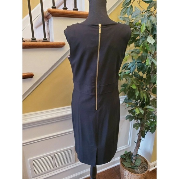 STYLE & CO Black Shift Dress Size 6 - Picture 7 of 10